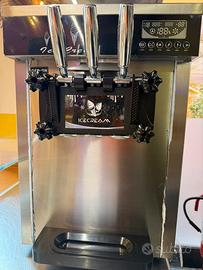 MACCHINA PER GELATO SOFT PROFESSIONE 3 gusti