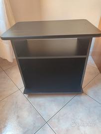 mobiletto comodino con ruote