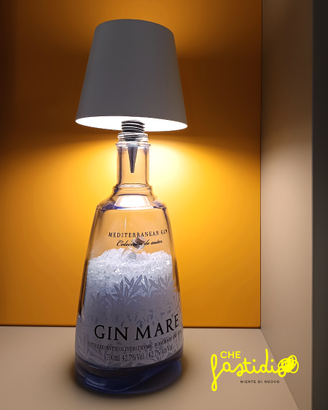 Lampada Gin Mare - MessaGin a Bottle