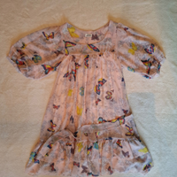 Vestito da donna rosa con farfalle Molly Bracken