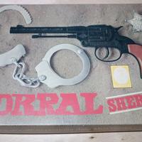 Pistola giocattolo Molgora Sheriff anni 70