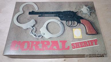 Pistola giocattolo Molgora Sheriff anni 70