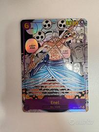 Enel OP15-118 Manga Rare One Piece Card Game Ingle