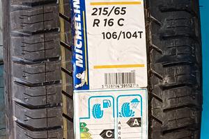 Ruota cerchio ac. R16 gomma 215/55 R16 C 106/104T