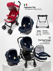 Trio Pep Perego book + Passeggino Inglesina Trip