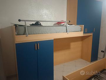  Cameretta con letto a castello 