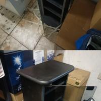 mobiletto vetrina anche porta DVD cassette CD