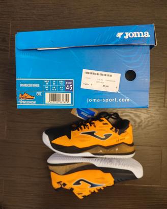 Scarpe da Padel Joma nuove + solette Padel Pro 