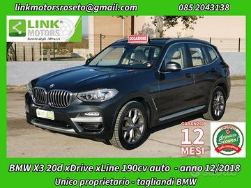 BMW X3 xDrive20d xLine auto / TAGLIANDI BMW / GARA