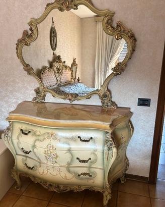 Splendita  camera da letto barocco veneziano