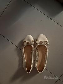 Ballerine bianche eleganti