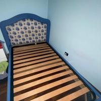 Letto una piazza e mezzo sfoderabile con materasso