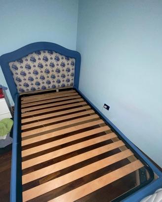 Letto una piazza e mezzo sfoderabile con materasso