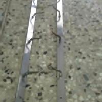 Barra attacco gancera 10 ganci INOX