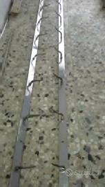 Barra attacco gancera 10 ganci INOX