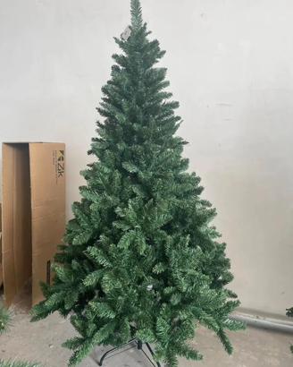 albero di natale 210cm realistico 1773 rami folto