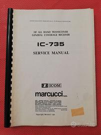 HF Icom IC-735 - Service manual -