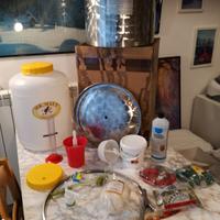 SET UTENSILI PER PRODURRE BIRRA IN CASA