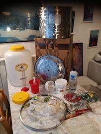 SET UTENSILI PER PRODURRE BIRRA IN CASA