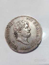 Ferdinando II 120 g. 1855
