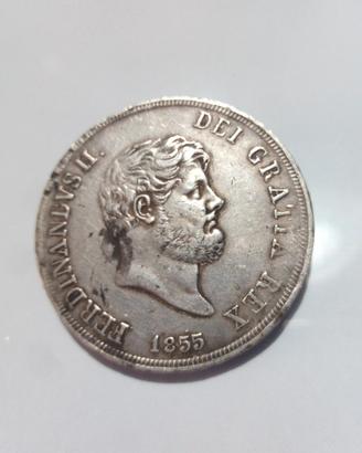 Ferdinando II 120 g. 1855