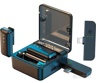 Microfono Lavalier Wireless (2TX+2RX)