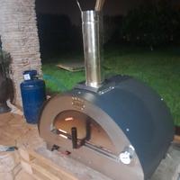 forno clementi a gas 60x40