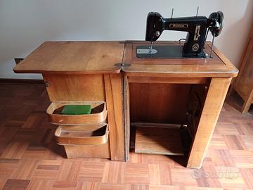 macchina da cucire vintage Guttmann con mobiletto 