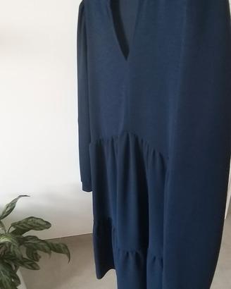 abito blu tg.42/44 manica lunga 
