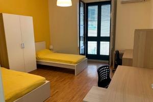 Posto letto in ampia camera singola