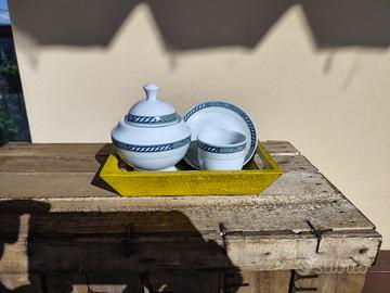 set caffè Porcellana Bischofsthal + VassoioSplendi