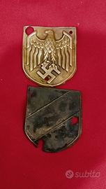 coppia decorazioni tedesche ww2 scavo africa korp
