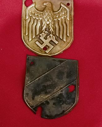 coppia decorazioni tedesche ww2 scavo africa korp