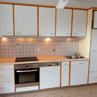 Cucina lineare compresi elettrodomestici.