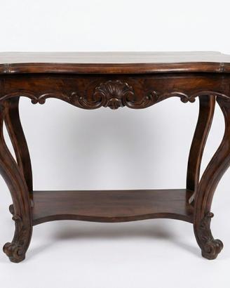 Console antica stile Luigi XV in legno