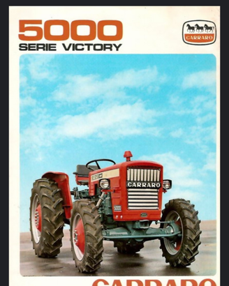 Trattore carraro 5000 2 ruote motrici