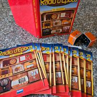 Collezione completa mini radio d'epoca n° 50 pezzi