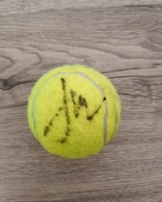 Pallina Dunlop ATP  autografata Musetti Arnaldo