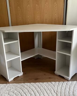 Scrivania angolare bianca Ikea