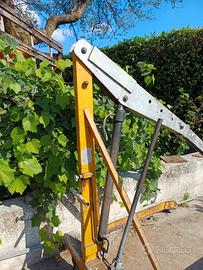 gru idraulica a carrello "capra"