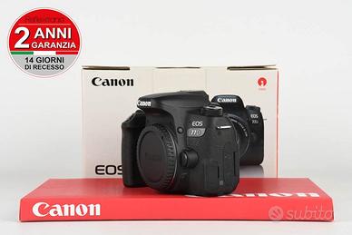 Canon 77D USATO GARANTITO PER DUE ANNI