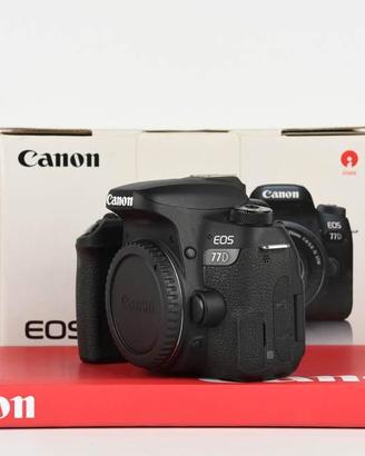 Canon 77D USATO GARANTITO PER DUE ANNI