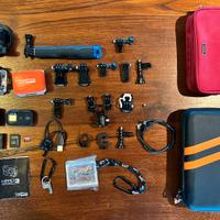 Gopro Hero3 full kit ventosa, case, scheda