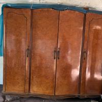 Armadio decó in radica