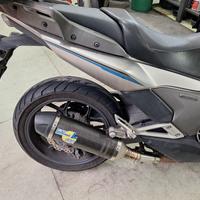 Scarico,  silenziatore sbk leovince  in carbonio 