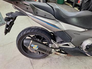 Scarico,  silenziatore sbk leovince  in carbonio 