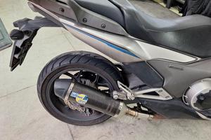 Scarico,  silenziatore sbk leovince  in carbonio 