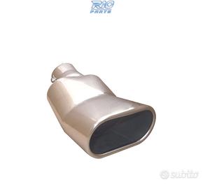 TERMINALE SCARICO DTM IN ACCIAIO INOX