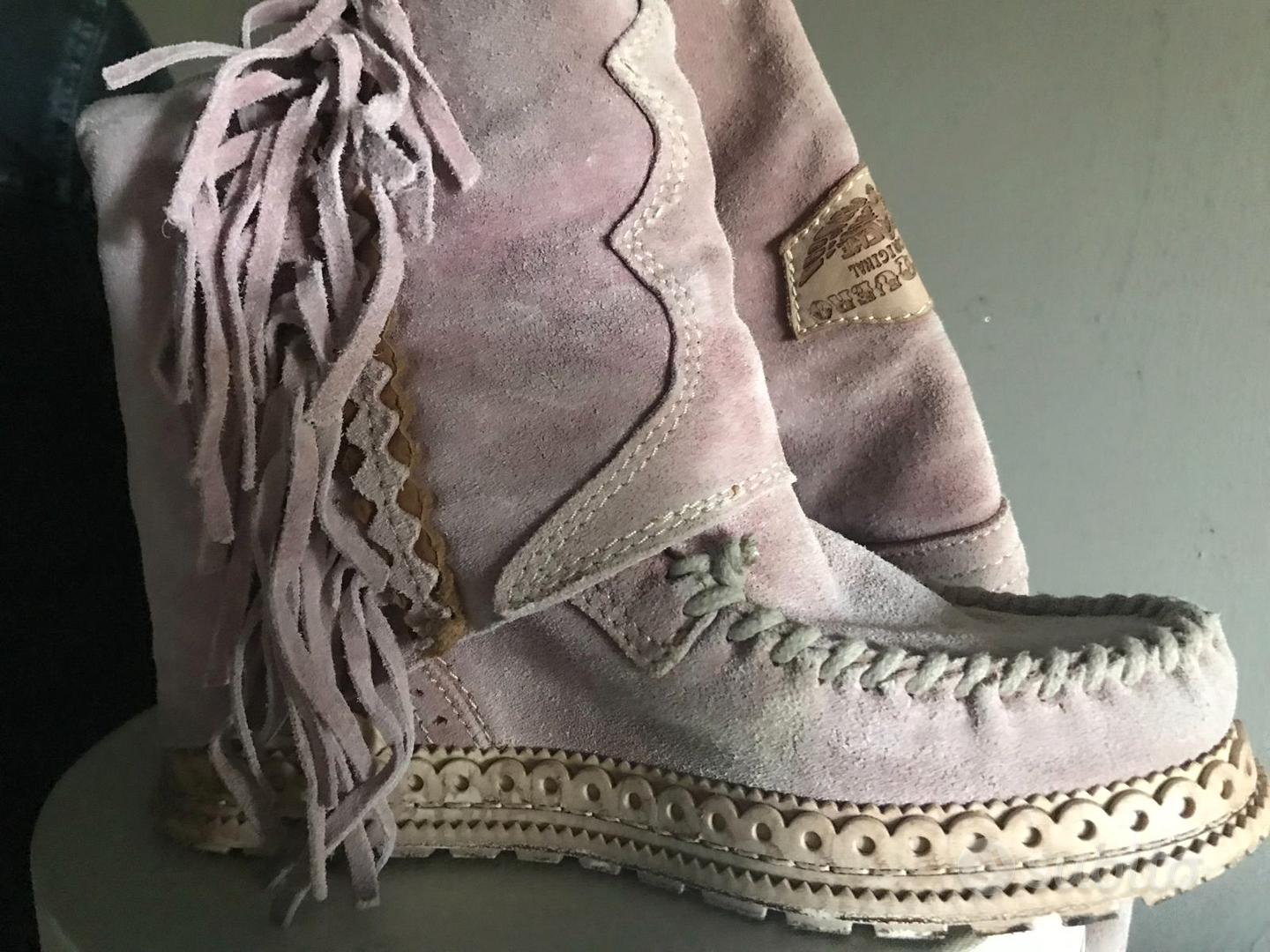 El Vaquero stivali pelle scamosciata Abbigliamento e Accessori In vendita a Asti