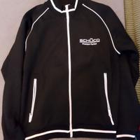 Felpa Shuco nera con zip